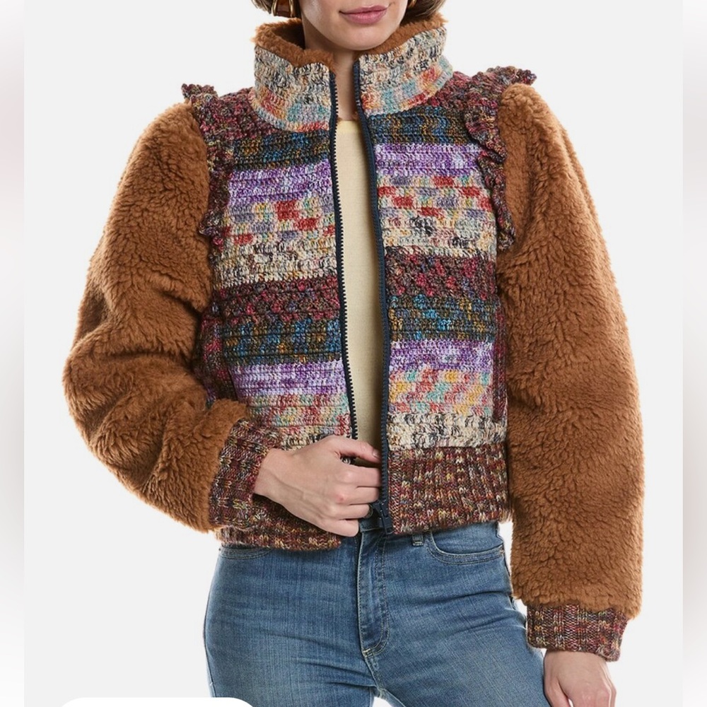 Sea ny felicity blend wool and linen jacket